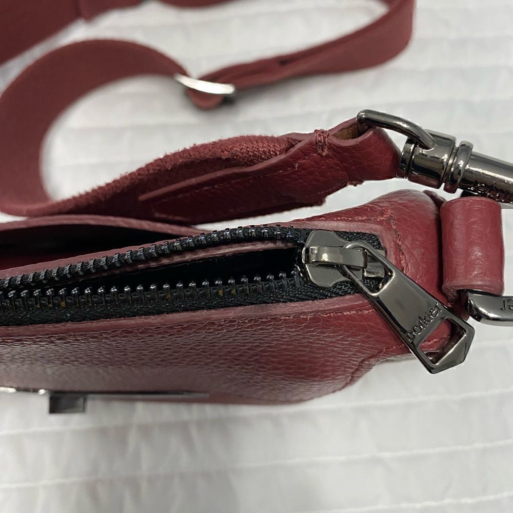 Botkier Valentina Burgundy Crossbody Bag - Picture 15 of 16